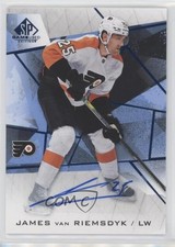 2021-22 Upper Deck SP Game Used Blue Auto James van Riemsdyk #84 Auto 0i47
