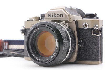 Near MINT] Nikon New FM2/T Titanium 35mm Film SLR Camera Ai