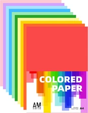 Assorted Colors Bulk School Supplies A4 Copy Paper Construction Classroom 100