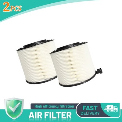 2pcs Engine Air Filters For 18-25 Audi A4 Allroad A5 Sportback Q5 2.0L SQ5 3.0L