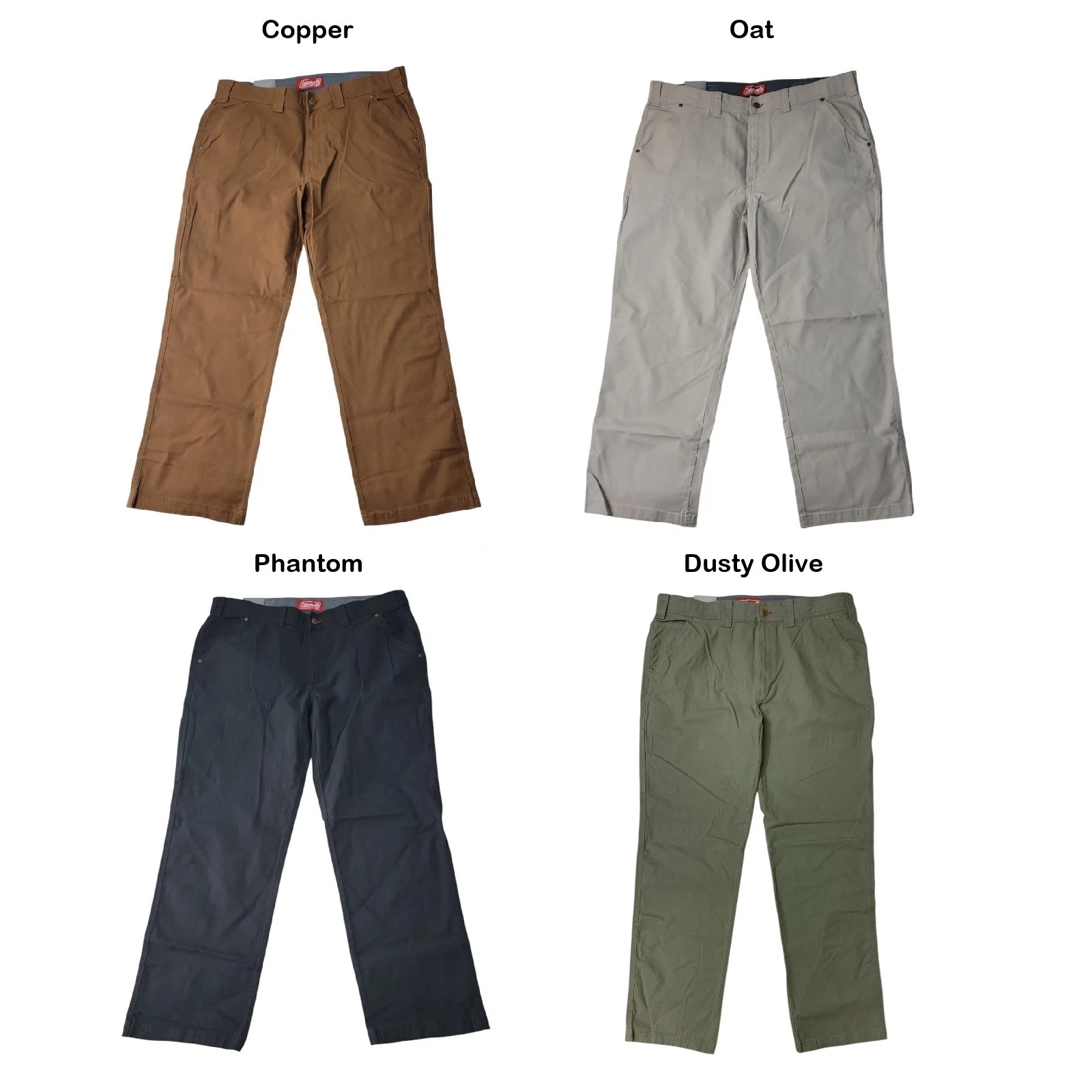 Coleman Men's Canvas Durable Utility Comfort Stretch Pant
Opens in a new window or tab