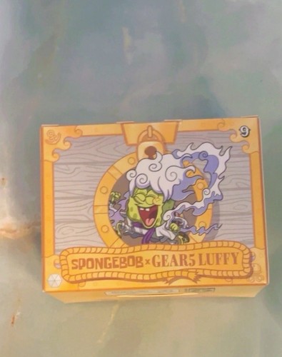 2026 McDonald's Happy Meal SpongeBob x One Piece Toy#09-Spongebob & Gear 5 Luffy