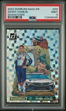 2022 Donruss Nascar Denny Hamlin Downtown PSA 9 No. DH SSP Case Hit Rare