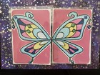 Original ACEO Winx Bloom Enchantix Art Handmade Pink & Blue Illustration Left  — photo 2