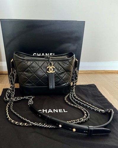 Chanel Gabrielle Small Black Bag. Immaculate Condition. 100% Genuine.