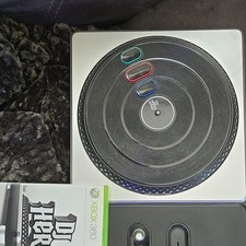 Microsoft DJ Hero 2 Wireless Turntable Game Manual Xbox 360