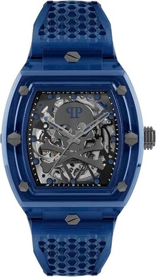 Philipp Plein The Skeleton Crystal PWPTA0324 Mechanisch Herren-Armbanduhr - Bild 1 von 4