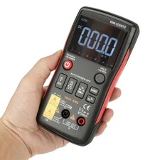  Q1 True RMS Digital Multimeter Button 9999 Counts With Analog Bar Grap