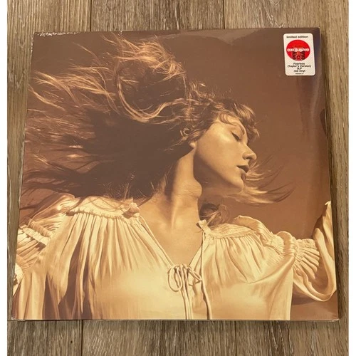 NEW - Taylor Swift 'Fearless' (Taylor's Version) Target Exclusive 3LP Red Vinyl