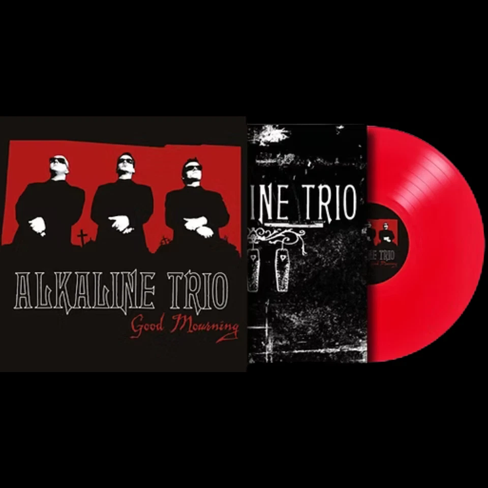 ALKALINE TRIO - Good Mourning 2022 Red Coloured Vinyl Import LP New & Sealed - Image 2 of 3