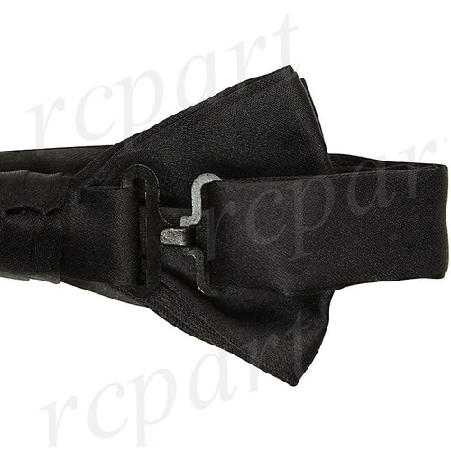 Nuevo En Caja Marca Q Cachemira Cummerbund Bowtie Set Boda Negro Púrpura - Imagen 3 de 6