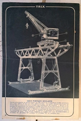 Trix manuel d'instructions Catalogue système par unités France années 30 - Imagen 2 de 15