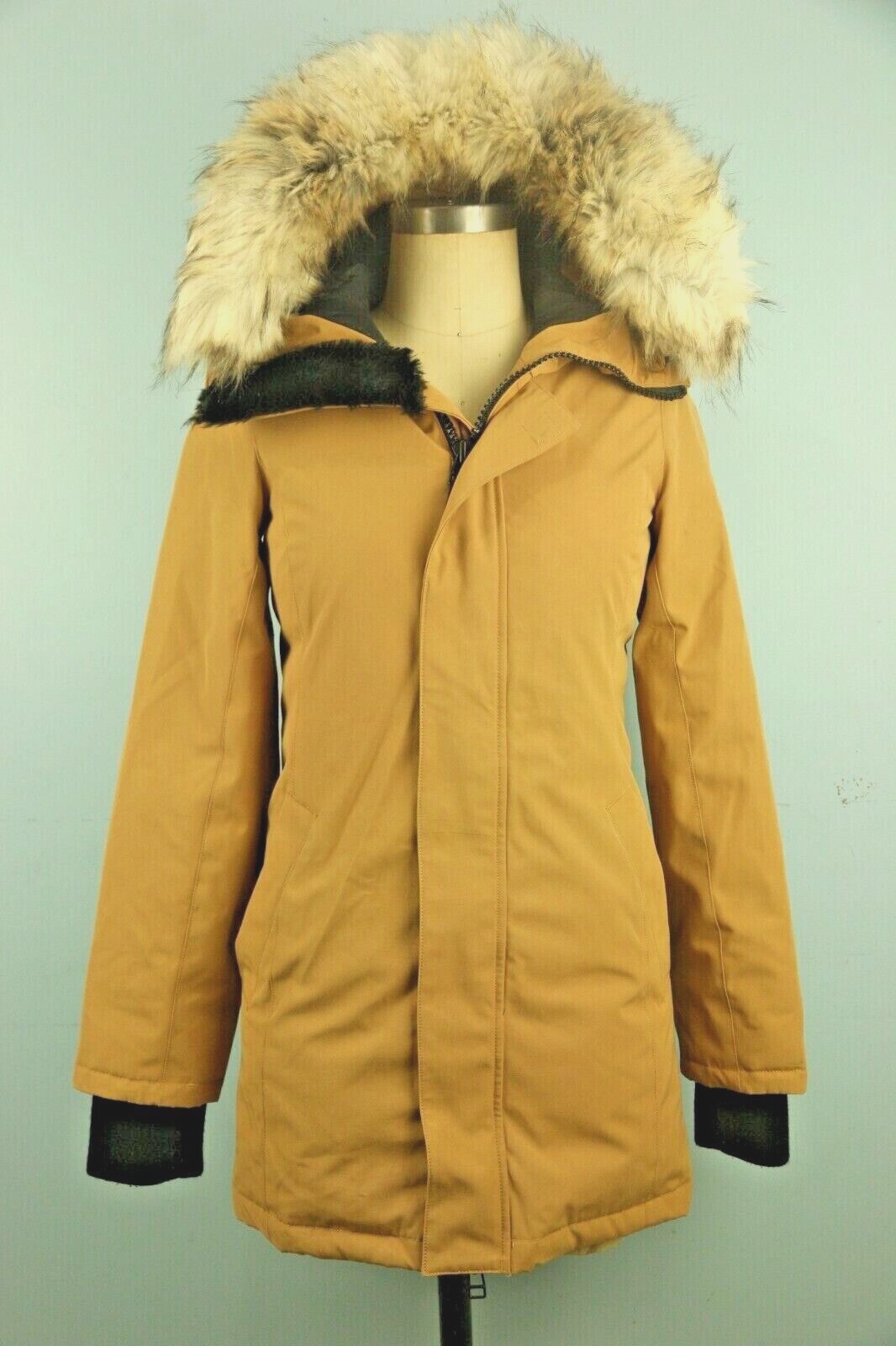 Golden by TNA Hooded Goose Down Parka, Woman XXS Gem
