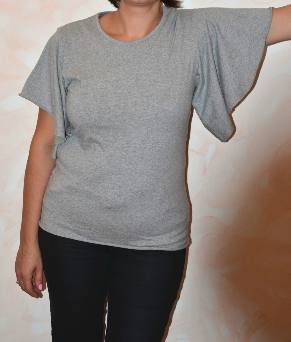 T-shirt, maglie e camicie da donna tuniche nere a fantasia righe | Acquisti Online su