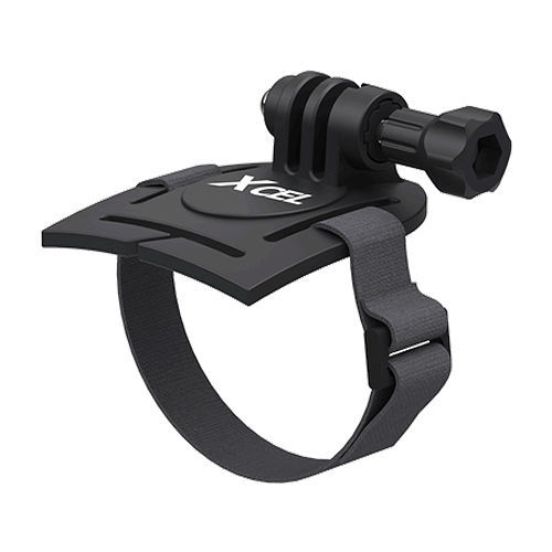 Xcel Action Camera Vented Helmet Mount / Hands Free Recording / Black XHD-VHM-image
