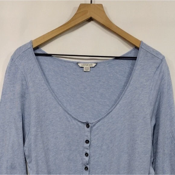 NUEVO Mameluco American Eagle Mujer XL Azul Informal Cómodo Retro Años 90 Y2K Minimalista Foto 2 de 4