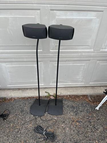 2 Bose Cinemate Speakers AV 3-2-1 321 w 