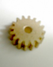 13 Tooth Regular Brass Slot Car Pinion Gear Cox 48 Pitch .078" Motor Shaft NOS