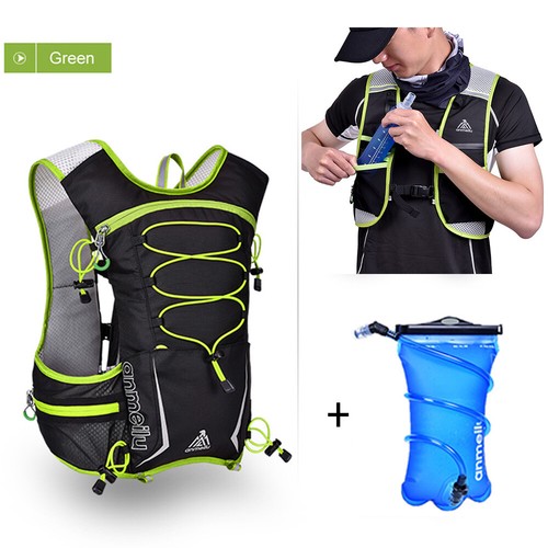 Running Hydration Pack Backpack Bag + 