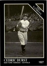 1991 CONLON COLLECTION - TSN - #108 CEDRIC DURST - YANKEES -