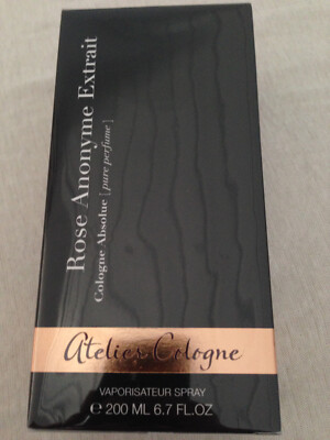 Atelier Cologne Rose Anonyme Extrait 200ml Niche Rare oud oudh