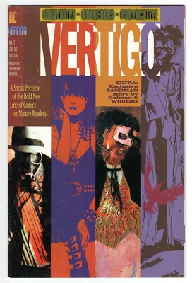 Vertigo Preview #1, Near Mint Minus Condition!