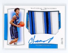 Chuma Okeke 2019 National Treasures Horizontal Rookie Patch Auto /75 Magic