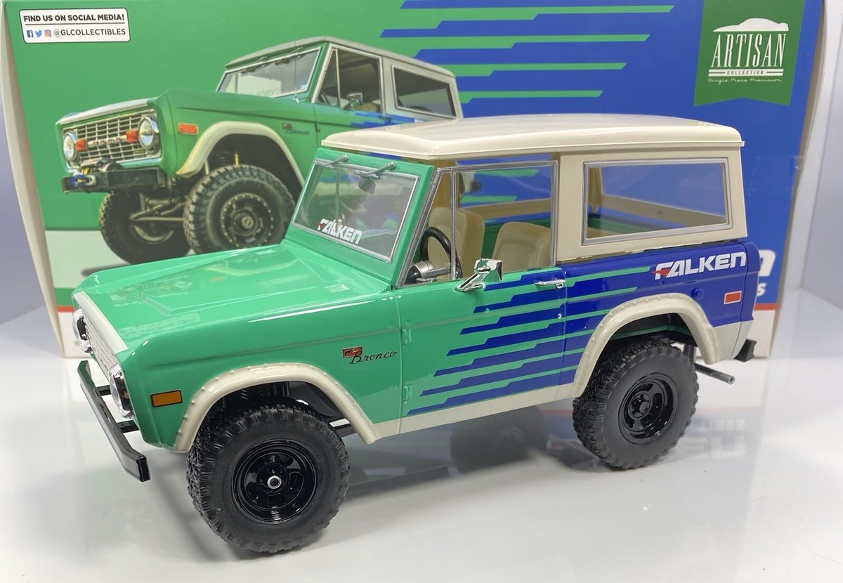 GREENLIGHT ARTISAN 1/18 Scale 1976 Ford Bronco “FALKEN