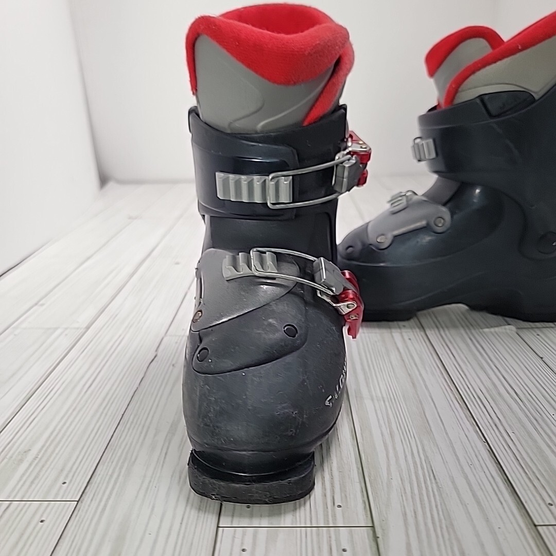 Scarponi da sci bambino Salomon T2 Performa misura 1 Mondo 18 19 5 240 mm blu navy rosso