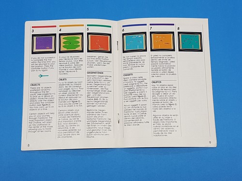 Swordquest Fireworld Multi-language Atari 2600 Authentic Manual Only *tear - Picture 5 of 10