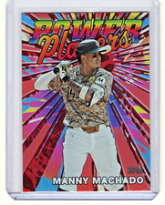 2025 Topps Celebration Power Players Red #PP18 Manny Machado Padres 2/5