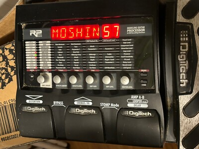 DigiTech RP355 Multi Effects Modeling Guitar Processor, USB With Power Supply