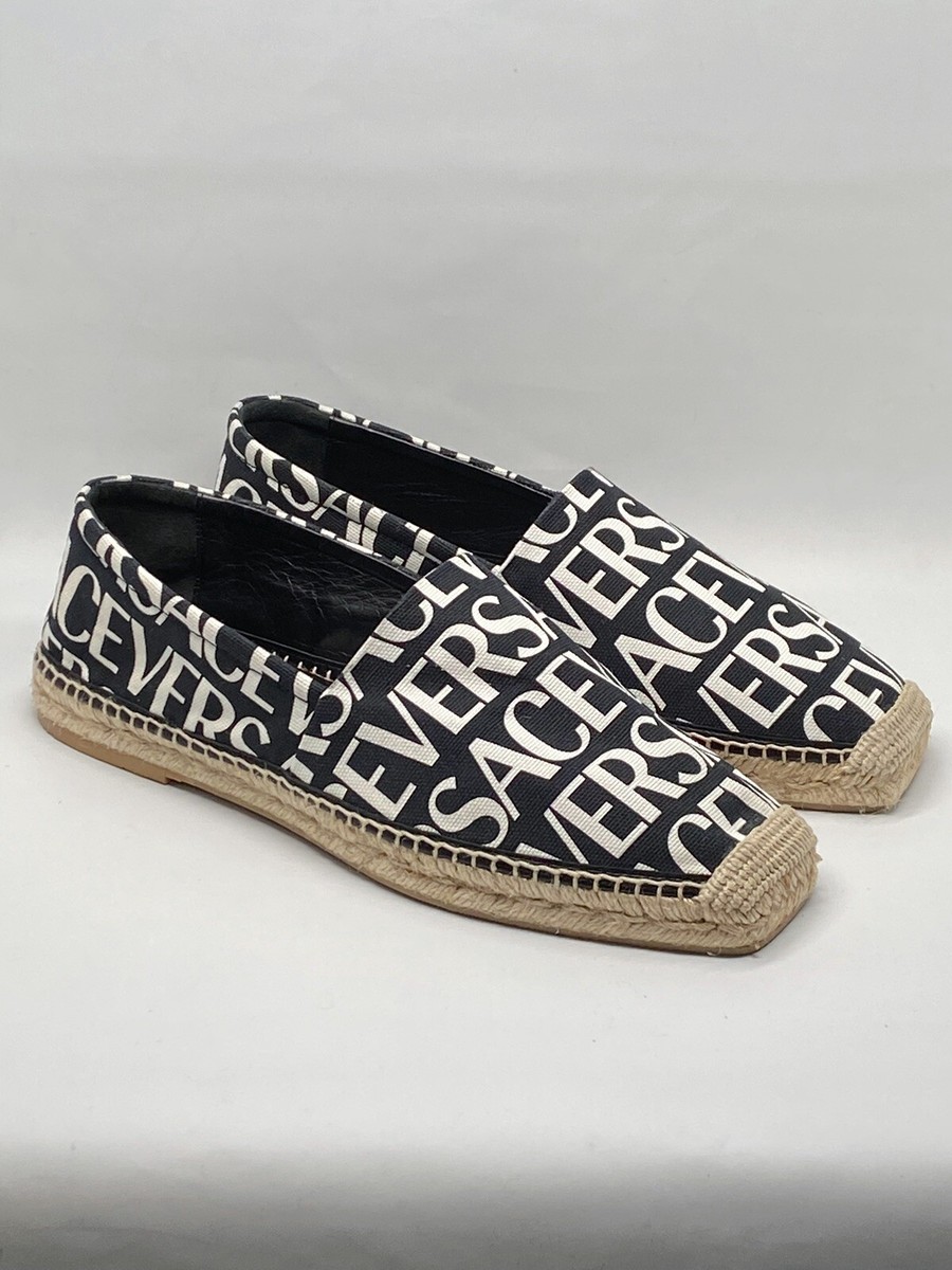 Versace Repeat Logo Espadrilles size 45/us size 12 | eBay