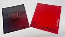 Set of 2 Vintage Cartier Boutique Catalogs (1999,2001) (71318) (RK)