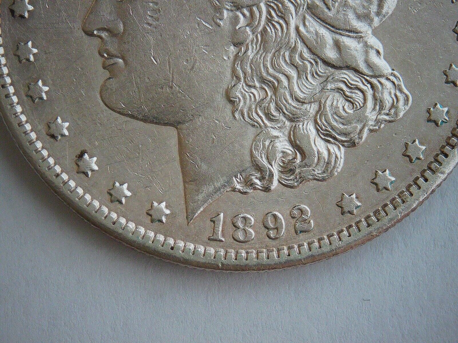 1892-S Morgan Silver Dollar XF++. #11