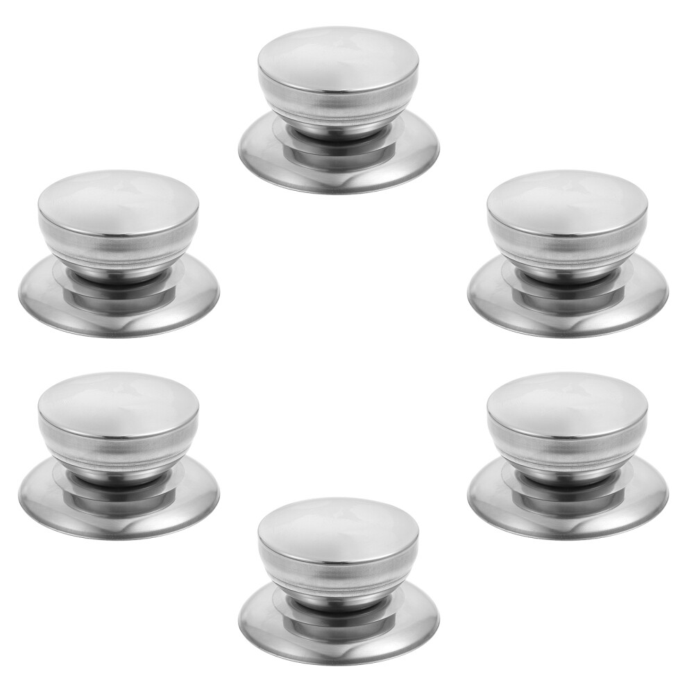 6 Pcs Top-Hut Rostfreier Stahl Austausch Des Topfdeckelgriffs Küchengerät