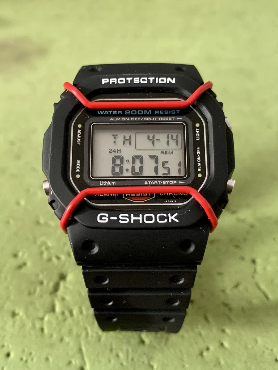 VINTAGE CASIO G-SHOCK DW-5600 WACTH ERA 80s 90s