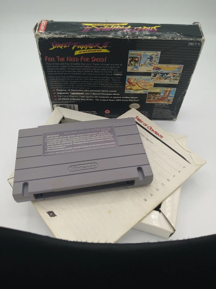 Street Fighter II: Turbo (Super Nintendo, 1993) - Image 2 of 2
