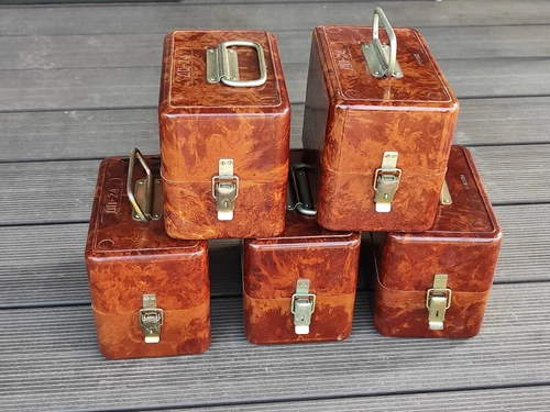 10 pcs Soviet Bakelite Box.USSR Bakelite Ammo Box Vintage Military USSR Bakelite