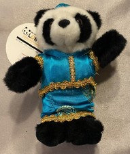 LONGBO Panda Bear Soft Plush Stuffed Animal Toy China 6? Dressed