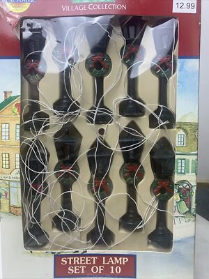 Lemax Christmas Dickensvale Street Lamps