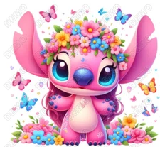 Angel from Lilo and Stitch  DTF  Shirt Iron on Transfer