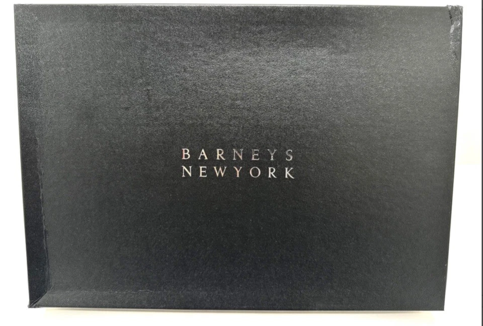Nuevo en caja Hima BARNEYS New York Piel Negro Cuero Mujer Guantes Talla 7 Cachemira Foto 4 de 4