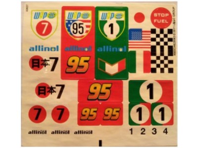 BRICKS MONO POST CARD 1988 スプリングコレクション LEGO 8679 - Cars - Tokyo International Circuit - STICKER SHEET | eBay
