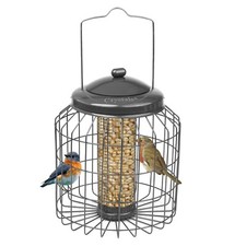 Image of Squirrel Proof Hanging Bird Peanut Fatball Feeder Heavy Duty Garden Wild Birds