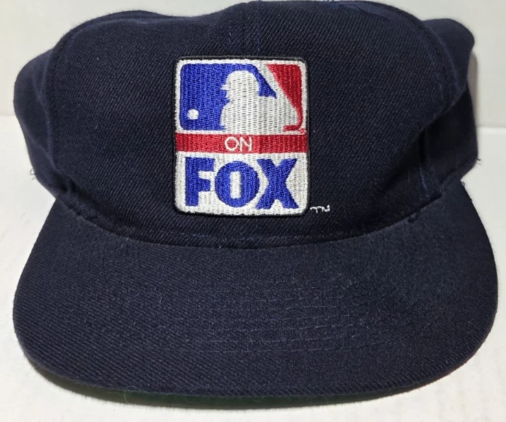 Vintage MLB FOX Baseball Promo Hat Cap Snapback 90s Y2K USA Sports Team Logo - Image 2 of 4