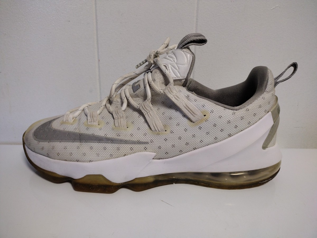 Nike Mens LeBron 13 Low 831925-100 Metallic Silver Sneaker Shoes Size 12 Nike LeBron 13 XIII Low Metallic Silver Men main image 2