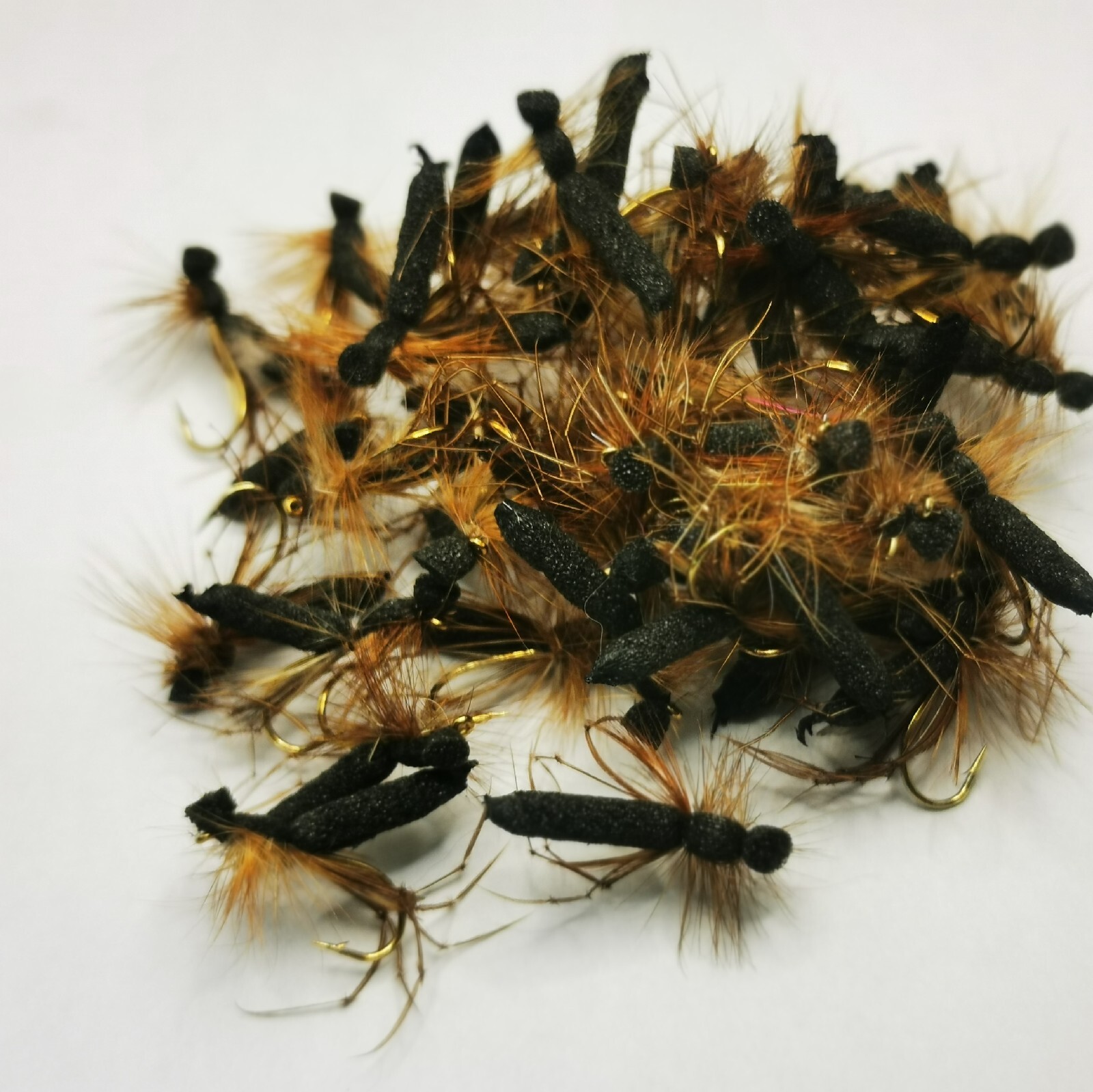 Foam Daddy Fly Tan Per Dozen - Ijeli Flies - Foto 6