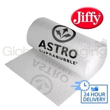 Image of 500mm x 6 x 100M ROLLS OF JIFFY PREMIUM BUBBLE WRAP 600 METRES *STRAIGHT TEAR*