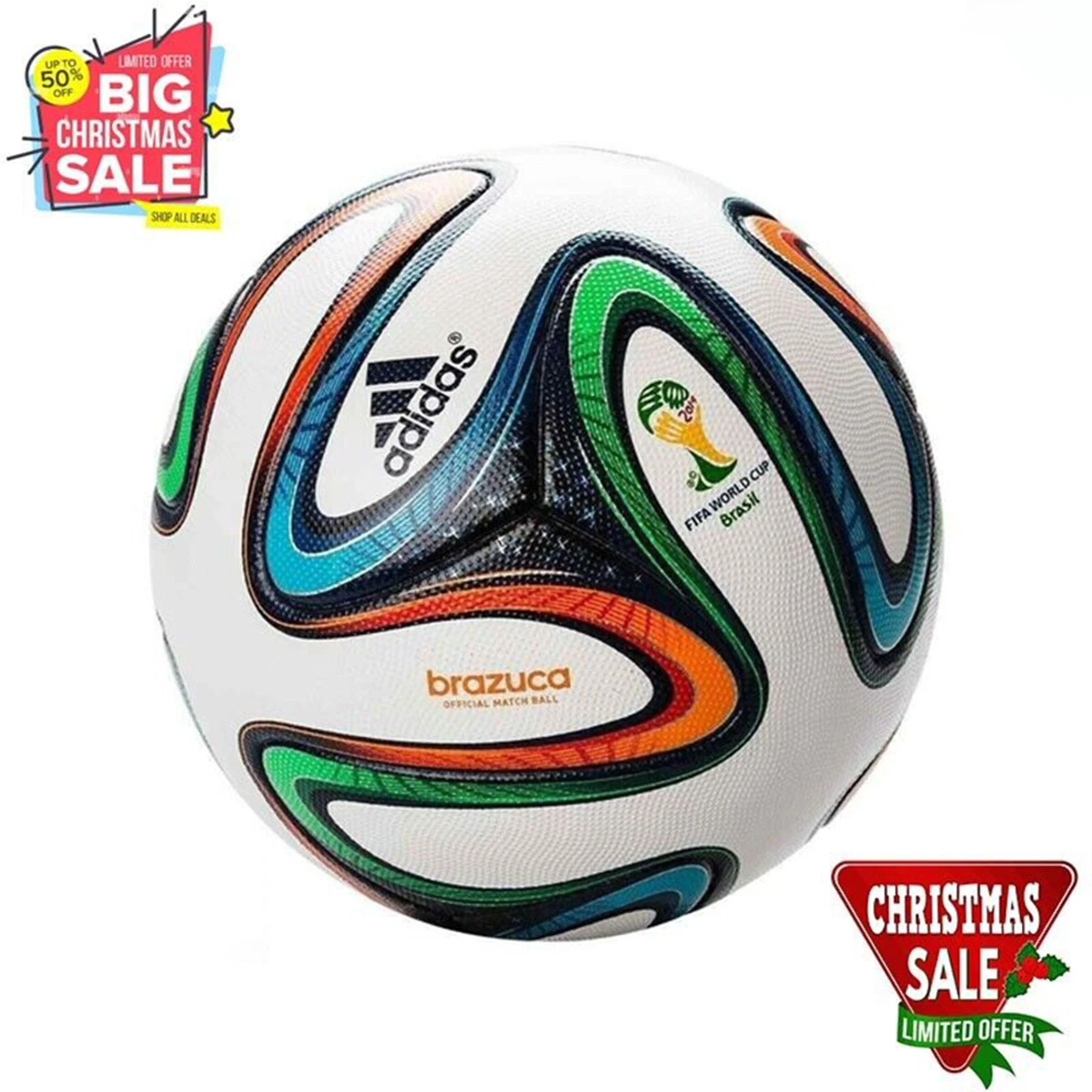 激レア新品未使用adidas Brazuca  FIFAワールドカップ 2014 Adidas Brazuca Official FIFA World Cup Brazil 2014 Soccer